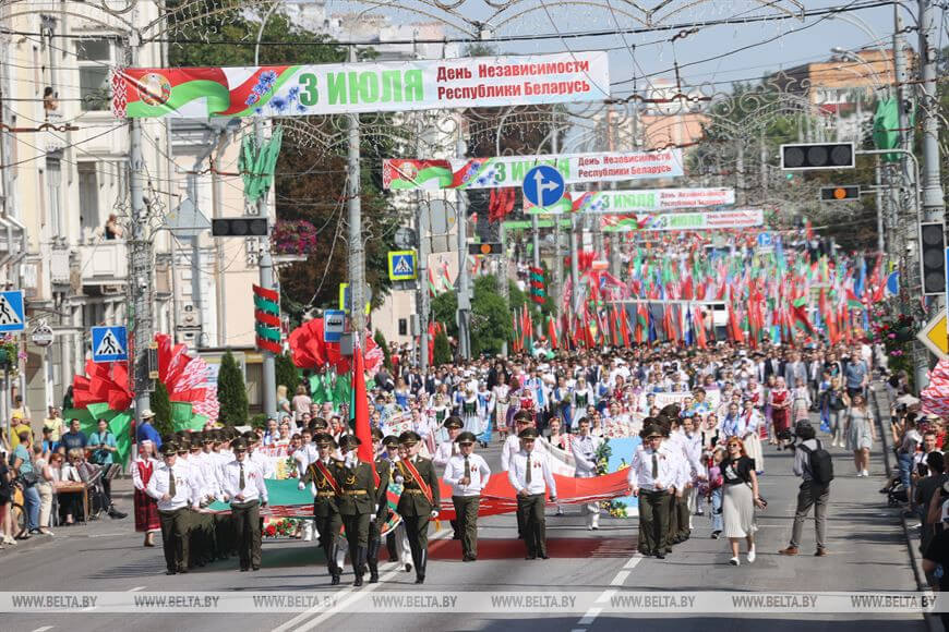 Парад 3 июля минск 2024 парад фото День Независимости отпраздновали в Беларуси